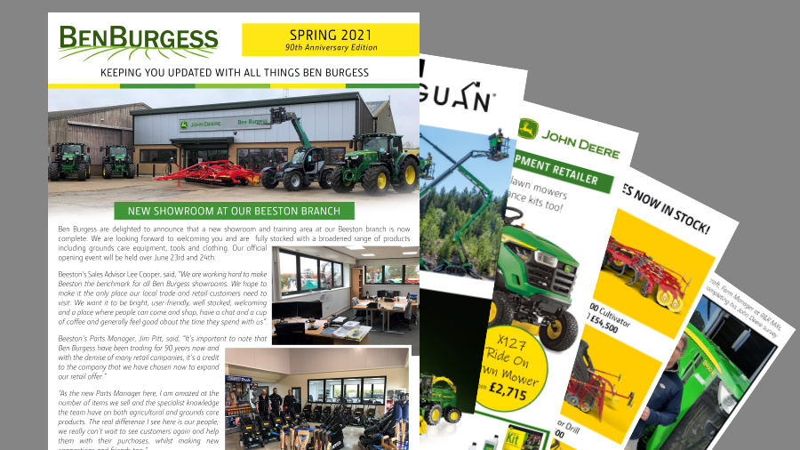 Our Spring 2021 Newsletter is now available to read online or pick up a copy from your local branch!

Inside you will find the latest news and offers from across the Ben Burgess Group.… we hope you enjoy reading it! 📰📰
benburgess.co.uk/ben-burgess-ne…
#benburgess #springnewsletter