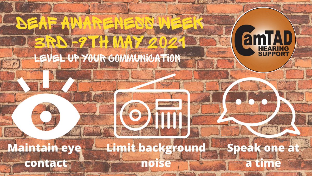 Do you have hearing loss? Which communication faux-pas do you hate? #DeafAwareness #HearingLossAwareness This week is #DeafAwarenessWeek2021 and each day we are publishing tips on how to level up your communication with people with #HearingLoss.