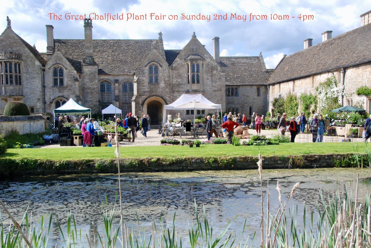 The Great chalfield Plant Fair on Sunday 2nd May 2021
10am - 4pm