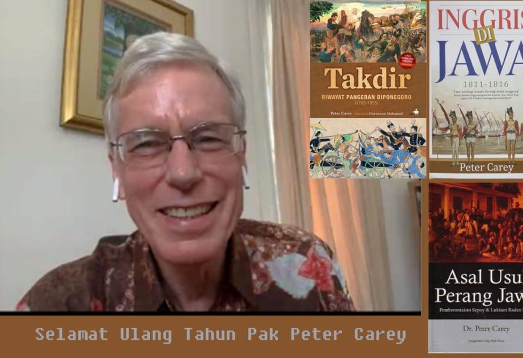 Happy birthday Prof. Peter Carey!

Cr. to anyone who made this 