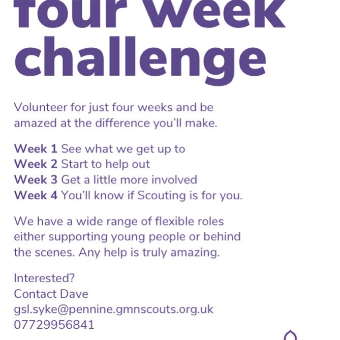 Dave Tolan (@davetolan) on Twitter photo My scout group (<a href="/40thSyke/">40th Rochdale (Syke) Scout Group</a> ) is looking for new volunteers. Get in touch to find out more. My scout group (<a href="/40thSyke/">40th Rochdale (Syke) Scout Group</a> ) is looking for new volunteers. Get in touch to find out more.
