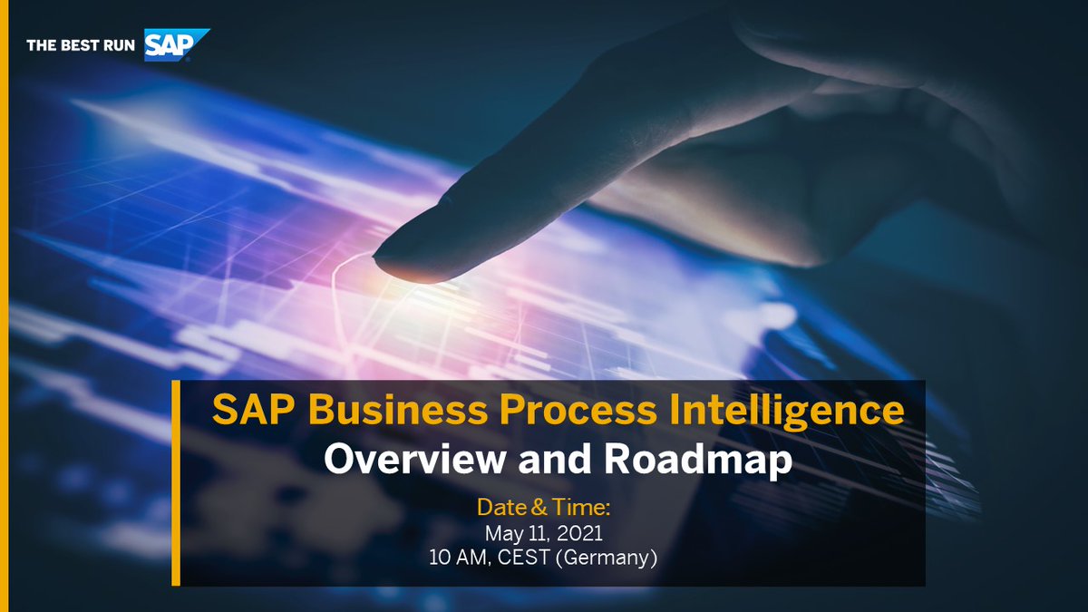 _yasminawad's tweet photo. Processes help streamline individual activities, making sure that resources are put to optimal use. Come and join us to learn about improving, automating and accelerating your processes with @SAP #BusinessProcessIntelligence: https://t.co/sgc1lOsz20
@_DSAG @ASUG365 @VNSG https://t.co/mELmqr8CcP