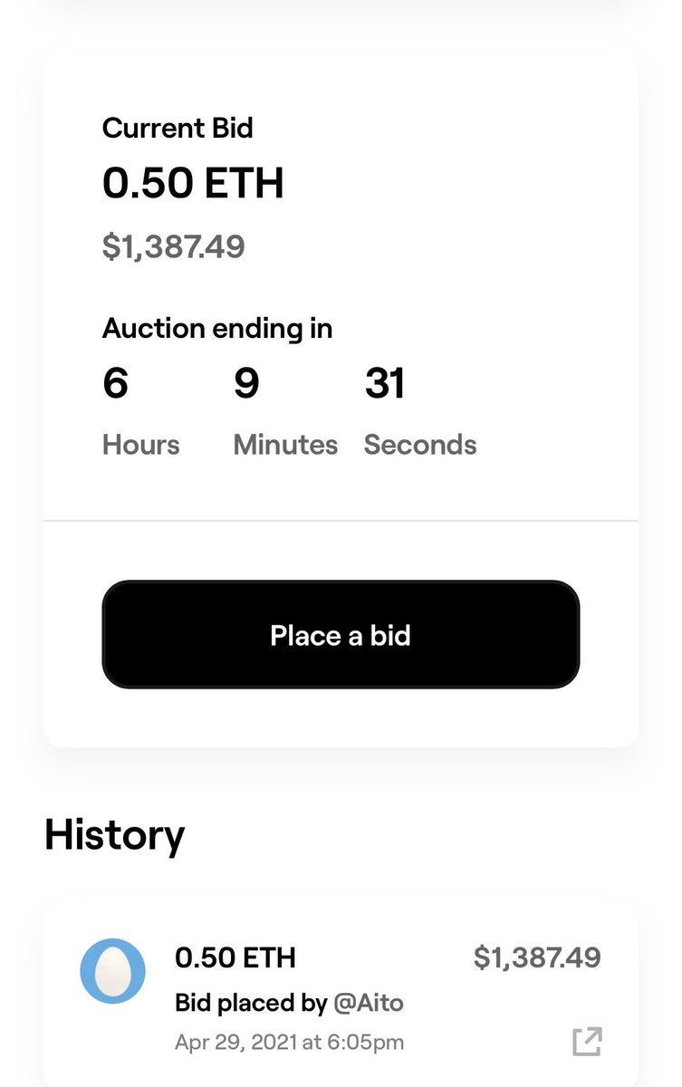 ShapesIconic's tweet photo. Good Morning #NFTCommunity My very first auction is getting close to an end and I am over the moon! ✨#goodthingstaketime #trustinyou #iconicshapes https://t.co/2iPv8m5WTx https://t.co/3F5cnOsMdf