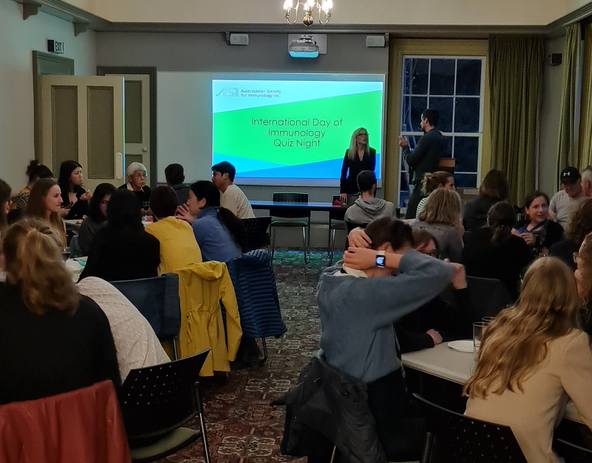 DrAnnaNZ's tweet image. Celebrating  @Dayofimmunology
at #OGH at @AucklandUni  hosting a pub quiz (thanks to @microtago for the content) sponsored by @MedirayNZL leading up to the main event hosted by @ASImmunology on #COVID19Vaccines

#ImAnImmunologist 
#DoImmuno #DayofImmunology