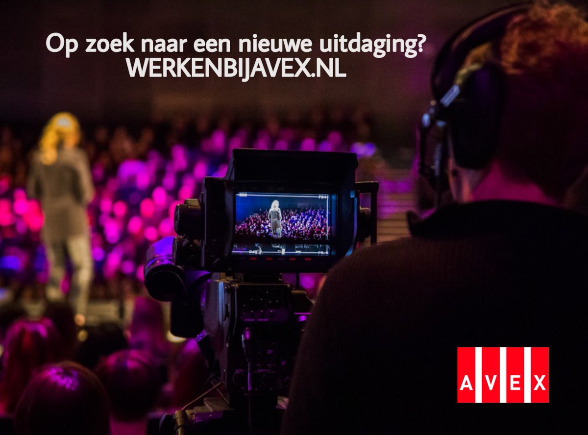 Kom jij team <a href="/AVEX_int/">AVEX</a>  versterken? We hebben we weer mooie vacatures op: werkenbijavex.nl 
Ben jij die ICT Installatie Technicus met affiniteit met AV? Kijk voor deze en meer vacatures op: werkenbijavex.nl #vacature #baan #sollicitatie