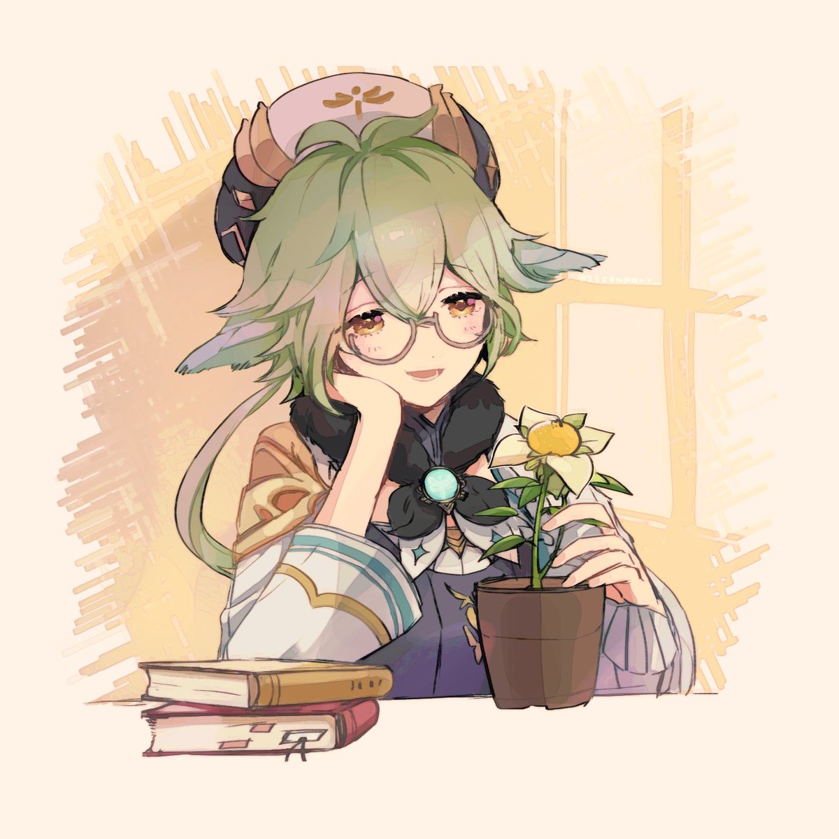 スクロース「#原神 スクロースちゃん…🌼 」|ぱ緒のイラスト
