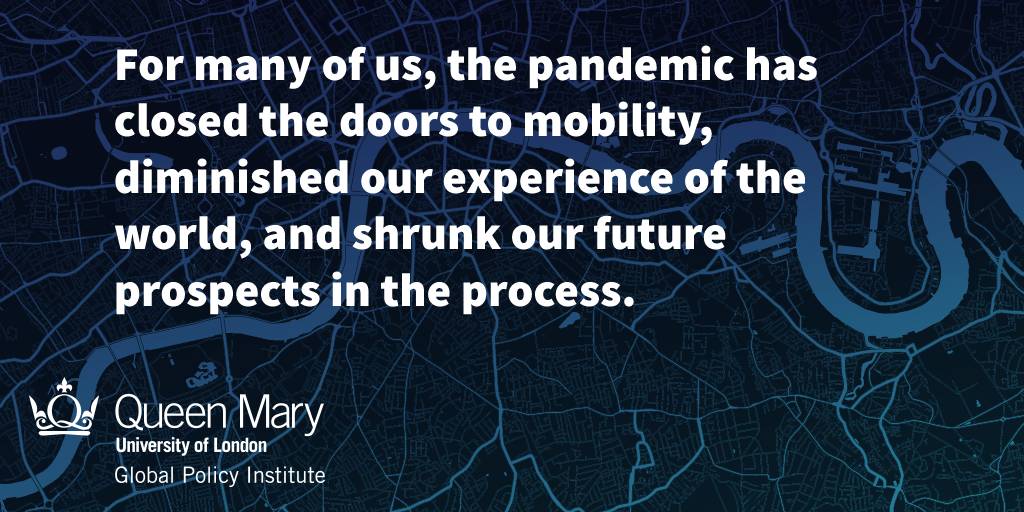 #COVID19 has diminished mobility. Join <a href="/QMUL/">Queen Mary University of London</a> Principal Colin Bailey, @LordKPatel <a href="/SarahHatstand/">Sarah Atkinson</a> <a href="/priti_sriv/">Priti Srivastava</a> <a href="/Maddalaine/">Maddalaine Ansell</a> &amp; <a href="/ProfColinG/">Prof Colin B. Grant</a> on 17/5 to discuss the steps we can take to promote a post-Covid recovery which opens up new avenues to #mobility for all. bit.ly/mobilityimpera…