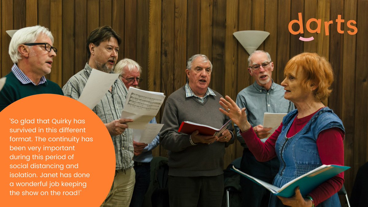 Nobody needs to audition to join our Quirky Choir. Each week Doncaster residents of all ages &amp; walks of life sing a variety of songs together. Weekly sessions are currently taking place online. Find out how to get involved: bit.ly/38jvEBq <a href="/AgeofCreativity/">Age of Creativity- Now CLOSED</a> #AgeFriendly