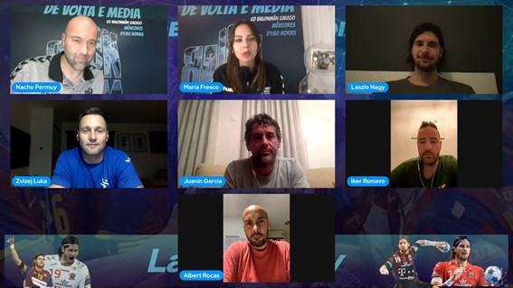 Mirade esta foto? Laszlo Nagy, Juanín García, Luka Zvizej, Iker Romero, Albert Rocas… Cantas estrelas do balonmán xuntas! Pois todas estiveron no noso de Volta e Media de onte, no que analizamos a figura de Nagy! Podes velo na seguinte ligazón
youtube.com/watch?v=2pebaD…