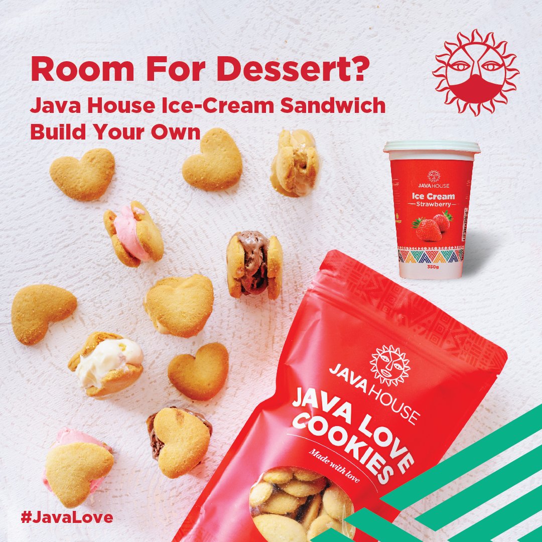 javahouseafrica's tweet image. Weekends are the perfect time to do your own foodie home DIY project. Java cookies + Java ice cream, a perfect combination that every sweet tooth needs to try. Go ahead and do it, then tag us in your yummy and beautiful creations.  
#JavaLove #BringJavaHome