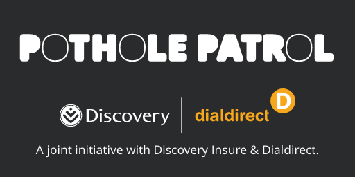 Discovery_SA's tweet image. Committed to creating safer roads for all, we are proud to announce the launch of the Pothole Patrol in partnership with @dialdirect and @CityofJoburgZA. The Pothole Patrol will repair potholes in Johannesburg and improve roads to ensure safer and improved driving #PotholePatrol