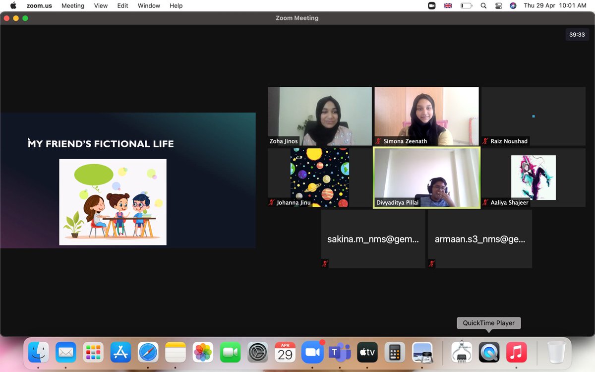 Zoha Jinos (@jinoszoha) on Twitter photo As a part of IGCSE at <a href="/gemsnms_alkhail/">GEMS NMS Alkhail</a>, I was chosen to mentor the NMS Quill Club along with my friend Simona. We had taught them about Proper Introduction for Public Speaking. I had a really good time teaching my classmates. <a href="/TanyaSh69625726/">Tanya Shukla</a> <a href="/RemyaRanjith18/">Dr. Remya Ranjith</a> <a href="/Fatima_Martin/">Fatima Martin</a> As a part of IGCSE at <a href="/gemsnms_alkhail/">GEMS NMS Alkhail</a>, I was chosen to mentor the NMS Quill Club along with my friend Simona. We had taught them about Proper Introduction for Public Speaking. I had a really good time teaching my classmates. <a href="/TanyaSh69625726/">Tanya Shukla</a> <a href="/RemyaRanjith18/">Dr. Remya Ranjith</a> <a href="/Fatima_Martin/">Fatima Martin</a>