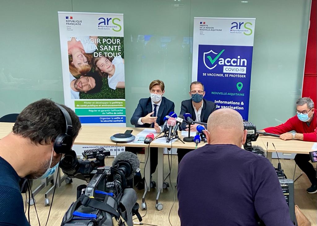 ARS NouvelleAquitaine on Twitter "COVID19 🗞️Point presse ce matin à