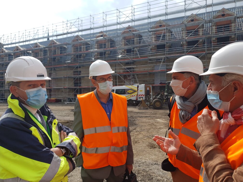 Rdv avec Xavier Bailly  <a href="/leCMN/">le CMN</a>, Pascal Tordeux Aisne Tourisme et un grand groupe hôtelier sur le projet du château de #VillersCotterêts <a href="/villers_c/">Château de Villers-C</a>