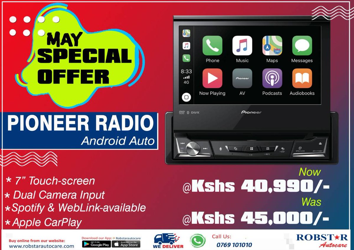 RobstarAutocare's tweet image. Free installation at our autocare center a long Baricho road at Hola junction.
#androidradio