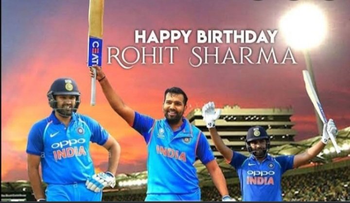 devilsambit2004's tweet photo. Happy birthday @ImRo45  Lot of wishes to you and keep this playing spirit with you. https://t.co/y1OF33ieCu