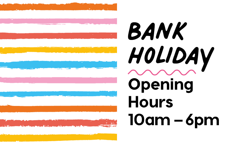 We are still open for all your shopping needs and outdoor dining this bank holiday Monday.

Individual store times may vary so please check with brands directly or via our website: eldonsquare.co.uk