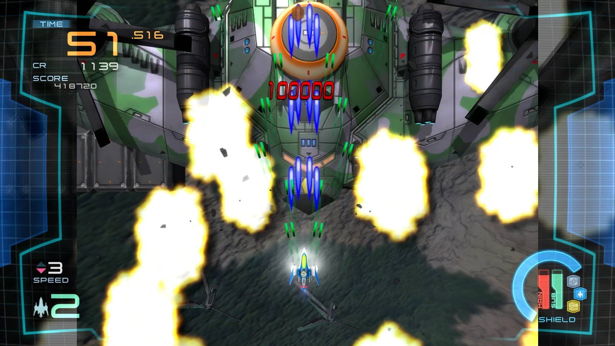 NEO_Magazine's tweet photo. Five reasons to play #GingaForce from @RisingStarGames 🚀

✅ Various exciting bosses
✅ Dramatic 10-stage Story Mode
✅ Alternative Score Attack Mode
✅ Pilot three exciting ship types
✅ Unique line-up of enemy characters

Ginga Force is out now on Steam and PS4! https://t.co/w7s67SjdKS