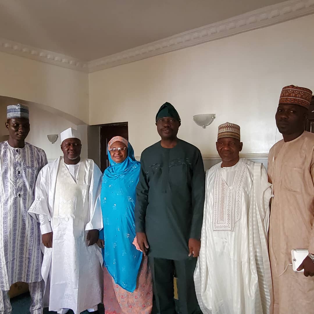 APWBN_NIOB's tweet photo. From L-R Bldr. Zailani Yusuf Secretary Bauchi State Chapter, Bldr. (Prof.) Sani Usman Kunya FNIOB, Bldr. (Mrs.) Lami Kawu Mohammed FNIOB (IPP APWBN), Bldr. Kunle Awobodu National President NIOB, Bldr. Mohammed Danlami Garba FNIOB (Chairman NIOB Bauchi Chapter), ........ https://t.co/8oVpJDLHkW