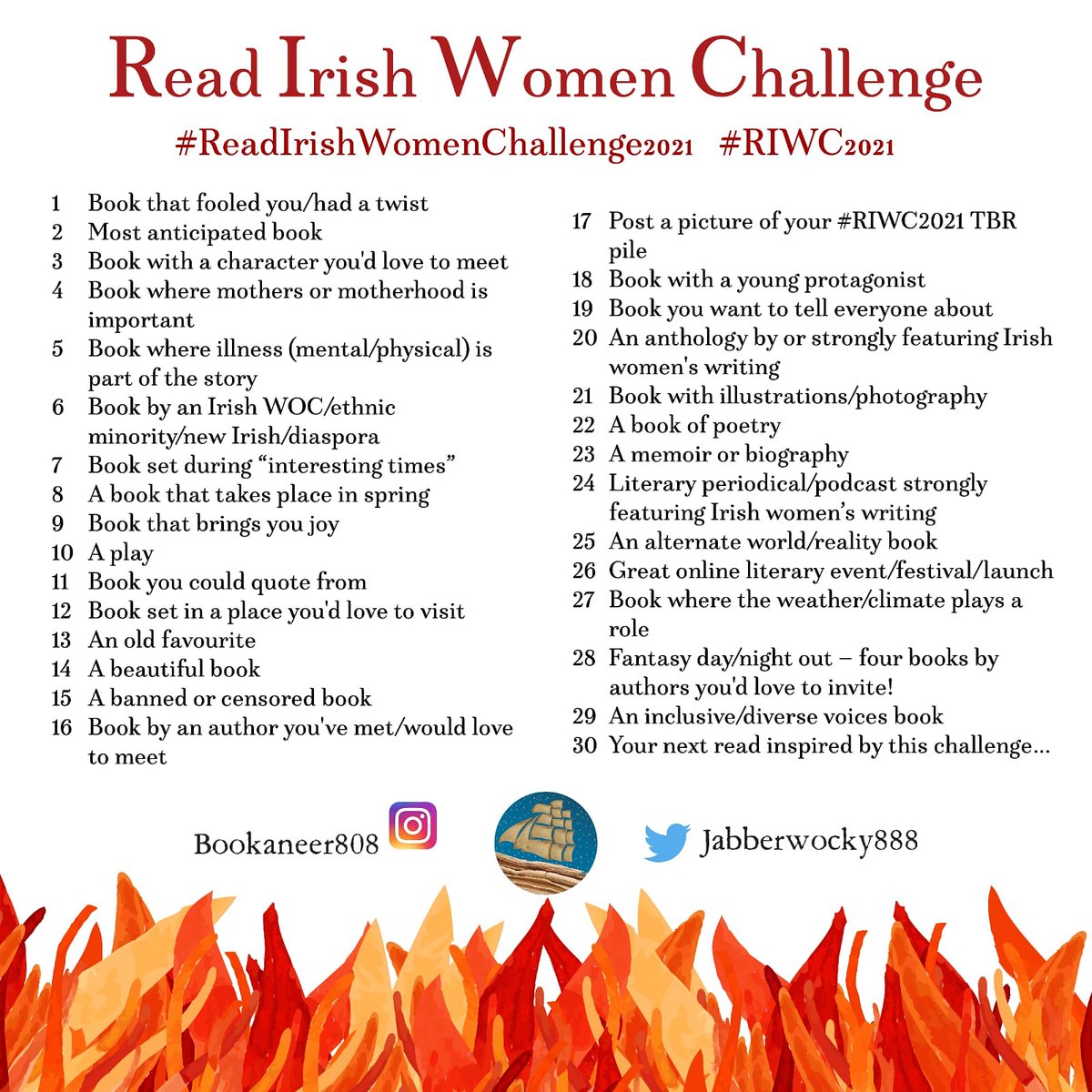 Day 30 of the  #ReadIrishWomenChallenge2021: your next read inspired by this challengeI have... So much to catch up on
