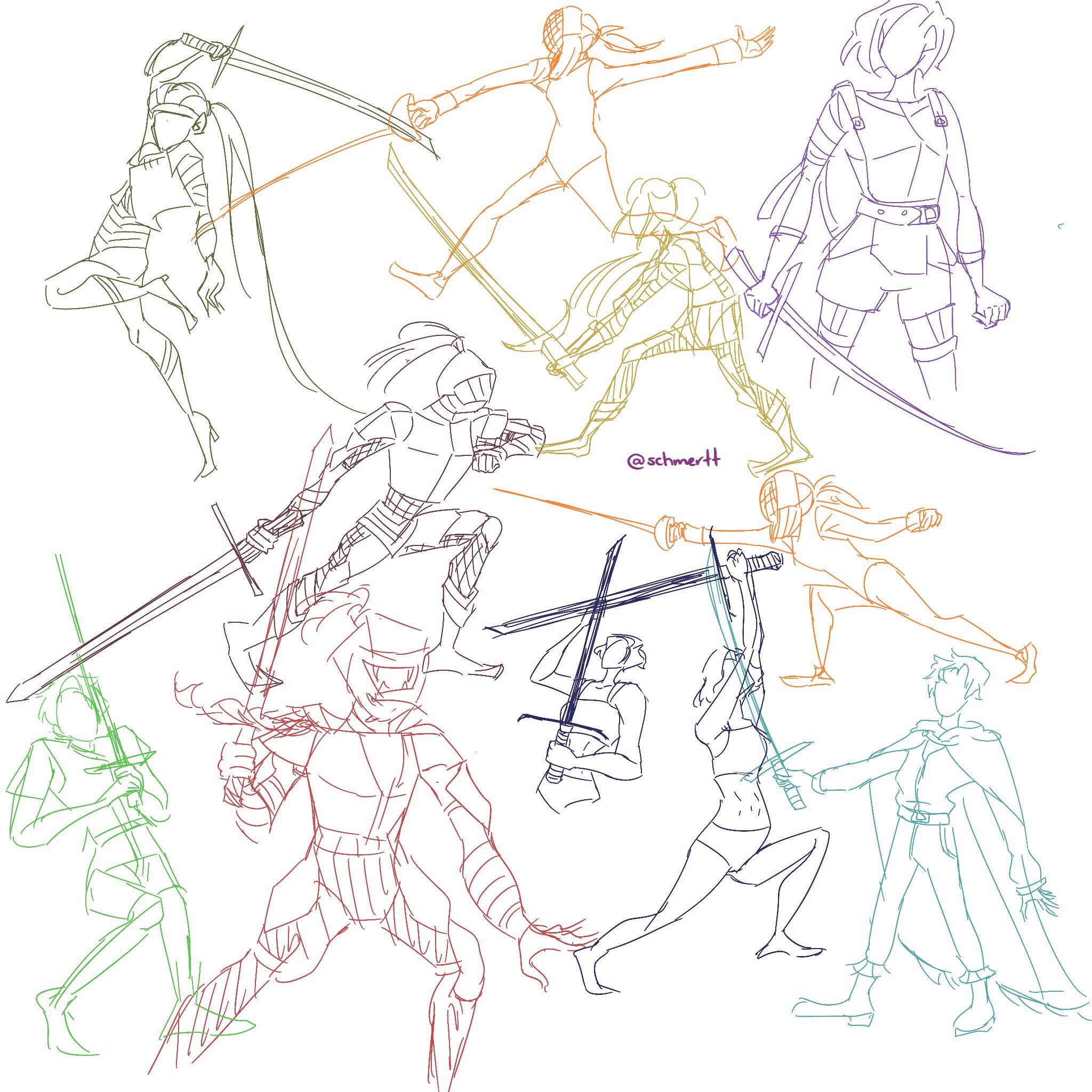 Anime Sword Poses - Anime male sword pose | PoseMy.Art