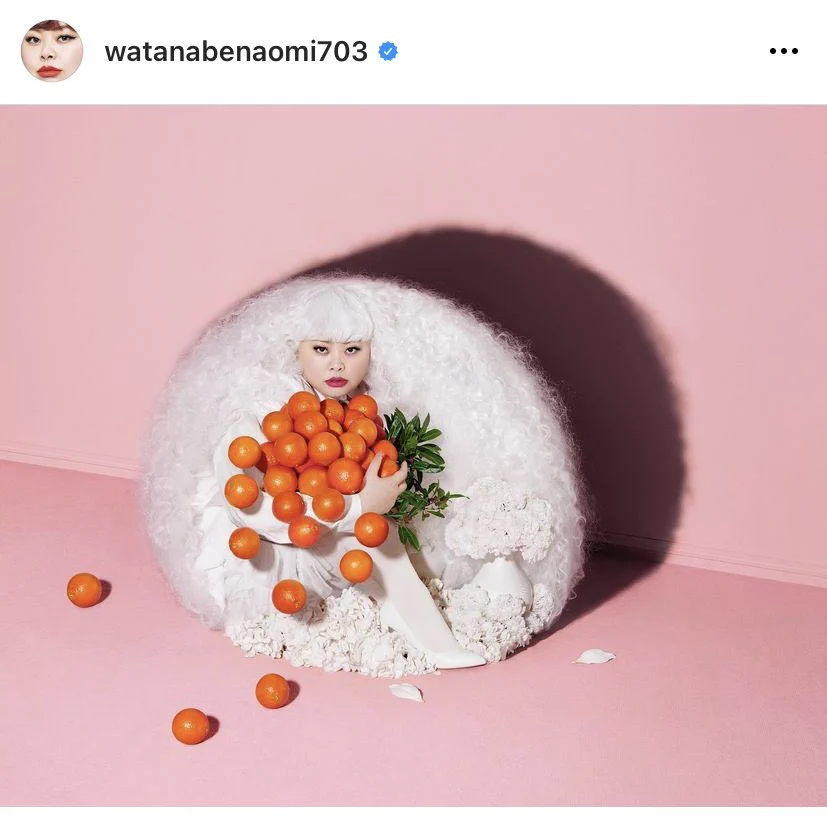 渡辺直美さんのインスタグラムでの投稿が天才的に可愛い！影を駆使した海苔巻き風の写真が話題！！