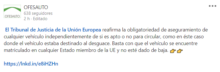 OFESAUTO's tweet photo. ¡Mantente informado a través de nuestro LinkedIn!
👇👇👇
https://t.co/7CG4HbVv5G
#coche #aseguradora #conduccionsegura #car #drivesafe #cis #imic #cartaverde #greencard #ofesauto #insurance #seguros #motorbike #international #internationaldriving #europe #accidenteenespaña https://t.co/TQZtAQglr0