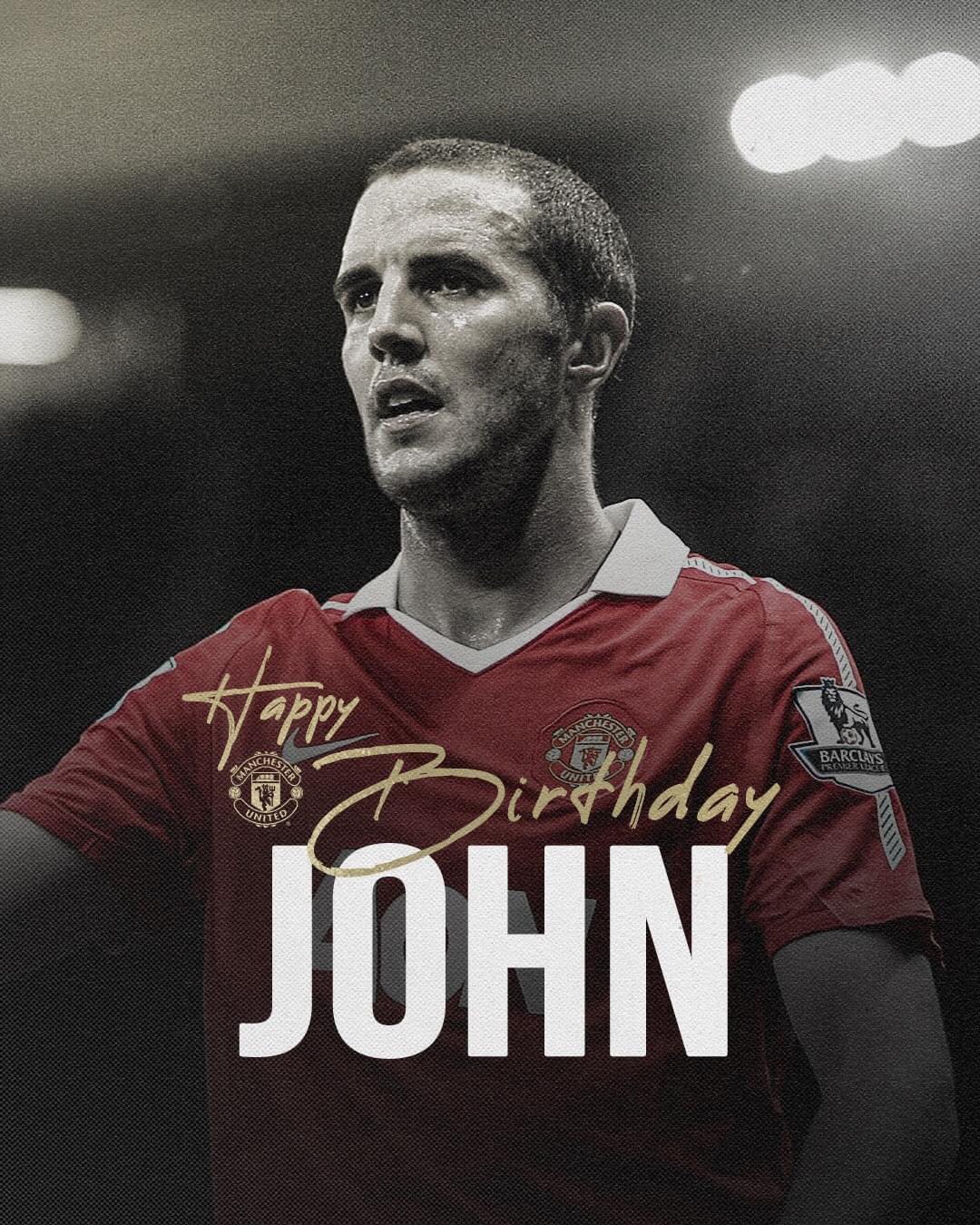 Manchester United !!

Wishing a very happy 40th birthday to John O\Shea!  