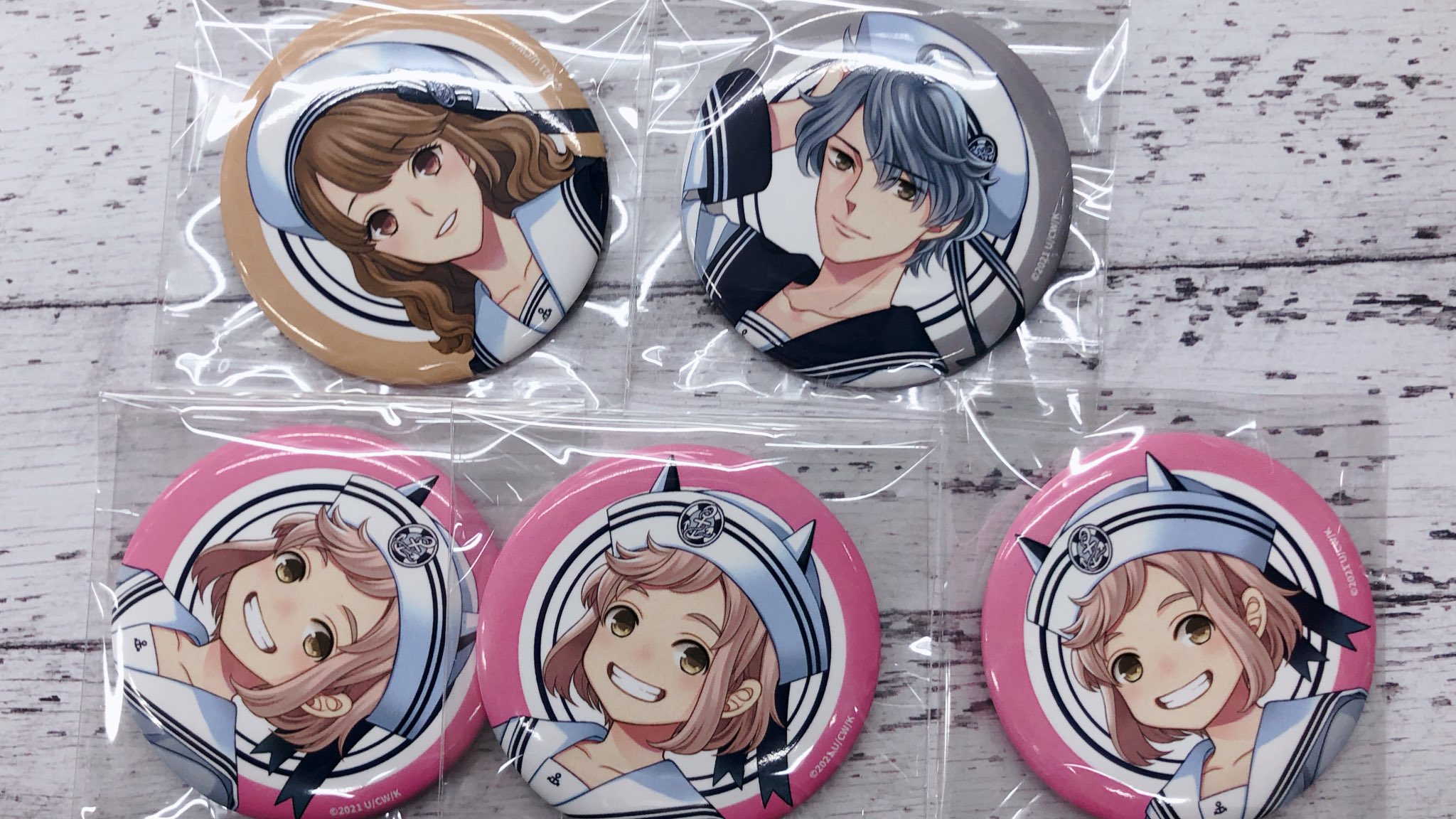 BROTHERS CONFLICT ブラコン 缶バッジ マリン 朝日奈祈織 DⅢ BROTHERS CONFLICT ブラコン 缶バッジ マリン 朝日奈祈織 DⅢ