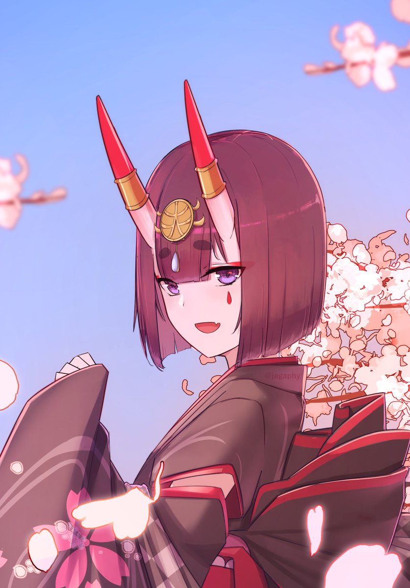 酒呑童子(Fate) 「#FGO
へたっぴサムネになってたので分割しますた https://t.co/r」|jagaphy skeb募集中のイラスト