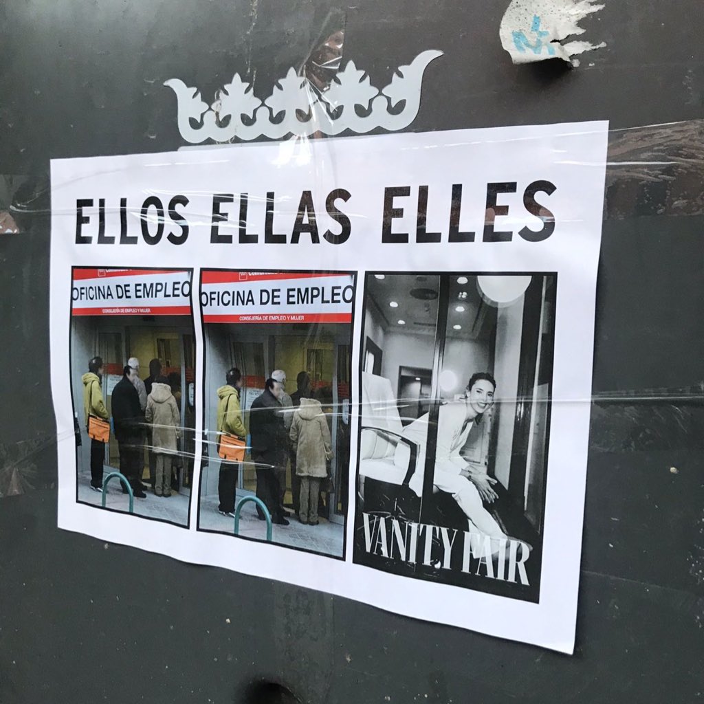 Tonicanto1's tweet photo. La realidad del ellos, ellas y elles. https://t.co/hNqSeo76vu