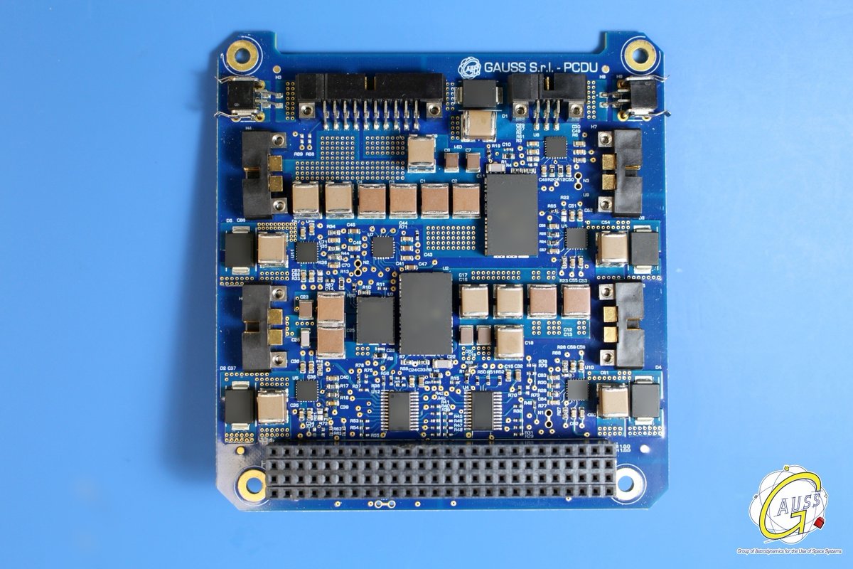 We are glad to introduce a new subsystem developed for Small Satellite missions: the GAUSS PCDU!

Built for #CubeSat standard, It is a designed to power, control and monitor payloads onboard a satellite, and it can provide power up to 50W per channel!

gaussteam.com/pcdu/