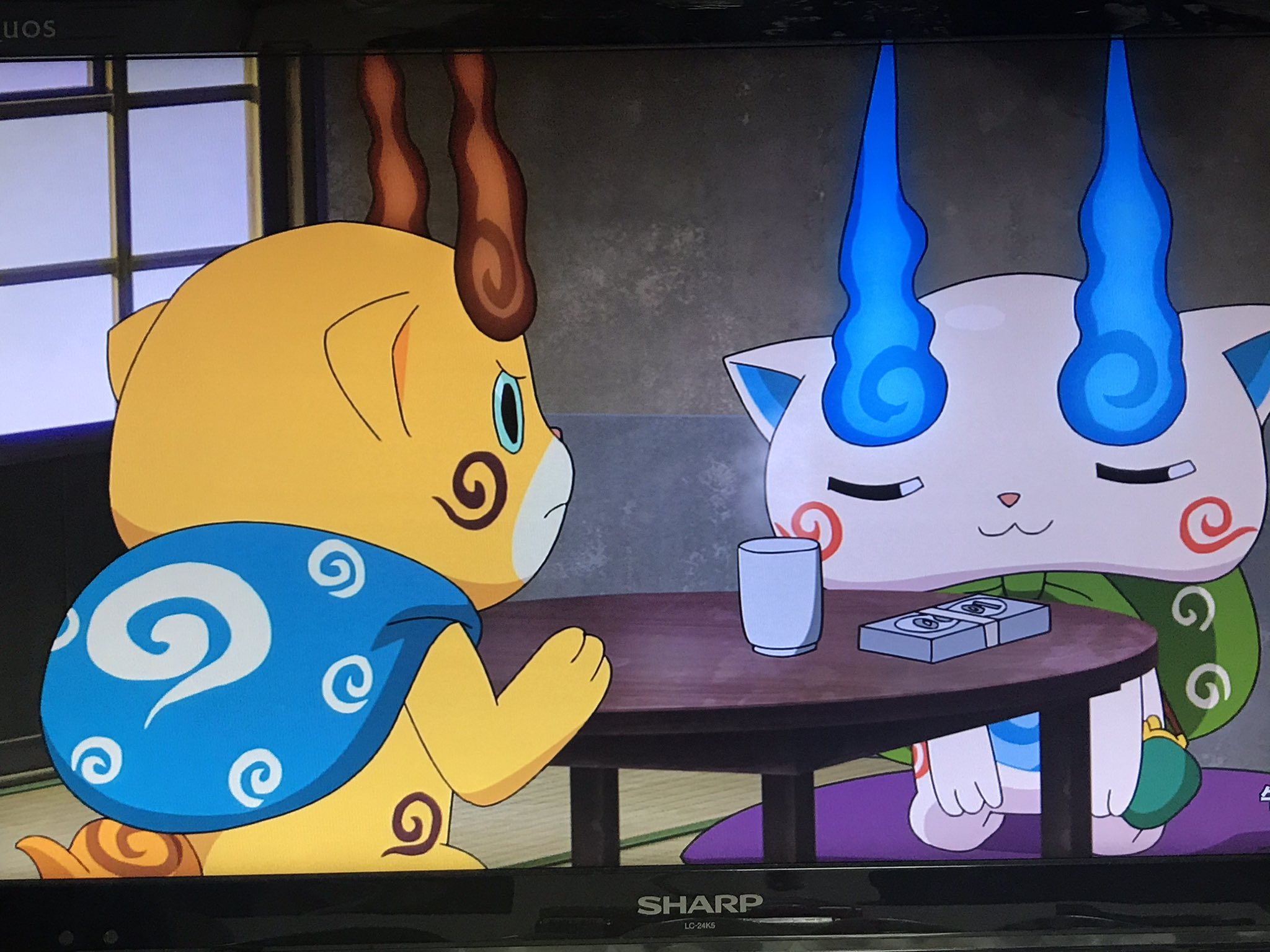 تويتر れなぴー 天遊のもじもん絵描きたい على تويتر コマさんが100万円当たった ソフトクリーム無料券が欲しかったのかw じんめん犬捕まった Youkai Watch T Co Rsa3b0jtnx
