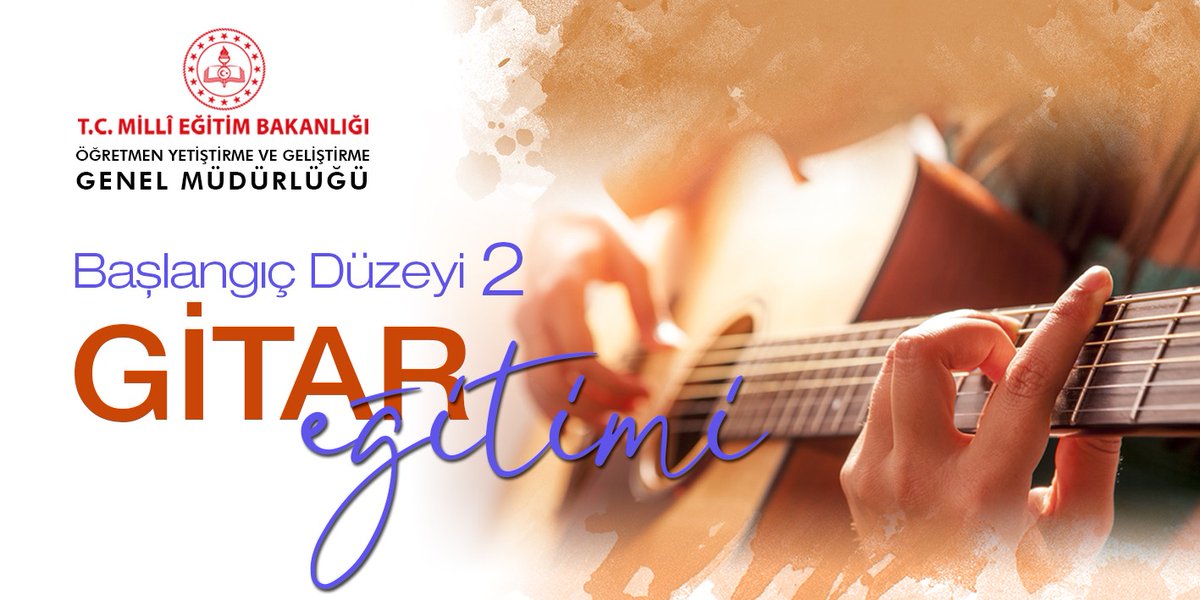 Enstrüman eğitimlerimizden Başlangıç Düzeyi Gitar Eğitiminin 2. fazı başvuruya açılmıştır.
Başarılar dilerim.
<a href="/ziyaselcuk/">Ziya Selçuk</a> 
<a href="/safran1958/">Mustafa SAFRAN</a>