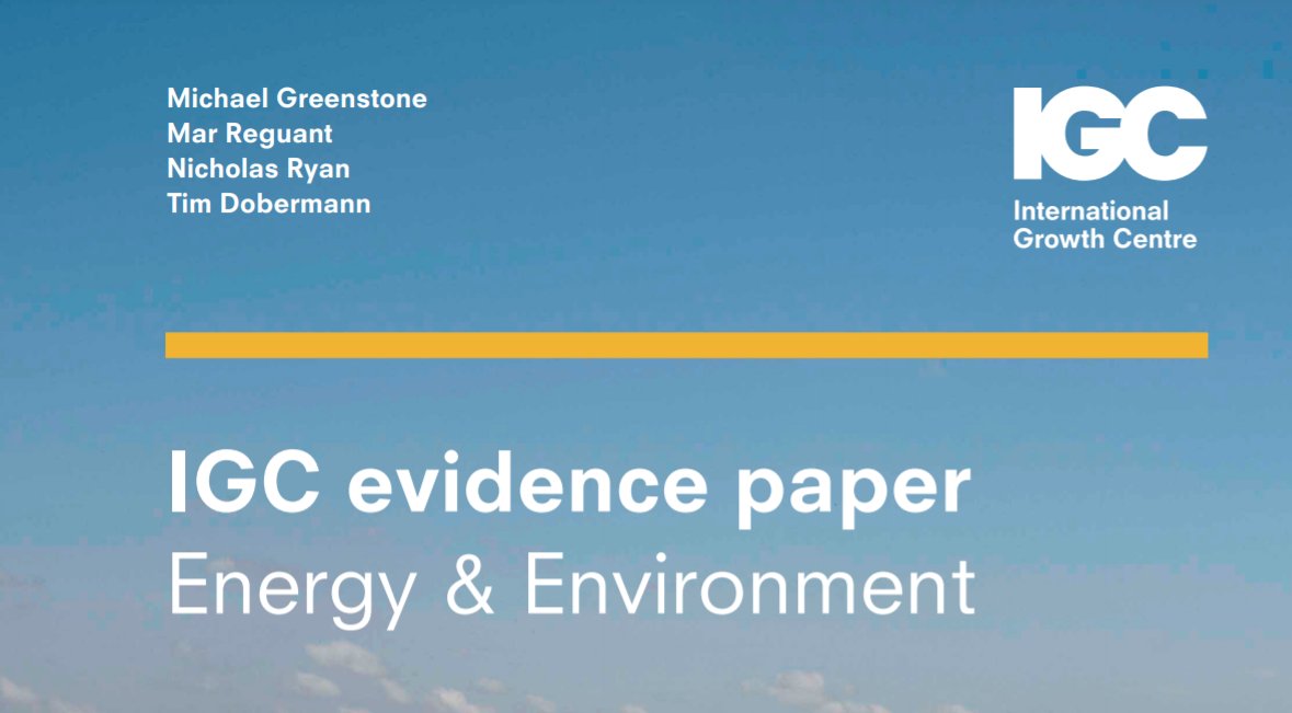Inequality across countries in #energy consumption is even wider than in income.

Our evidence paper on energy &amp; environment reviews literature on these areas and explores the tension between access &amp; growth and externalities from energy consumption.
 
📥bit.ly/EnvironmentPap…