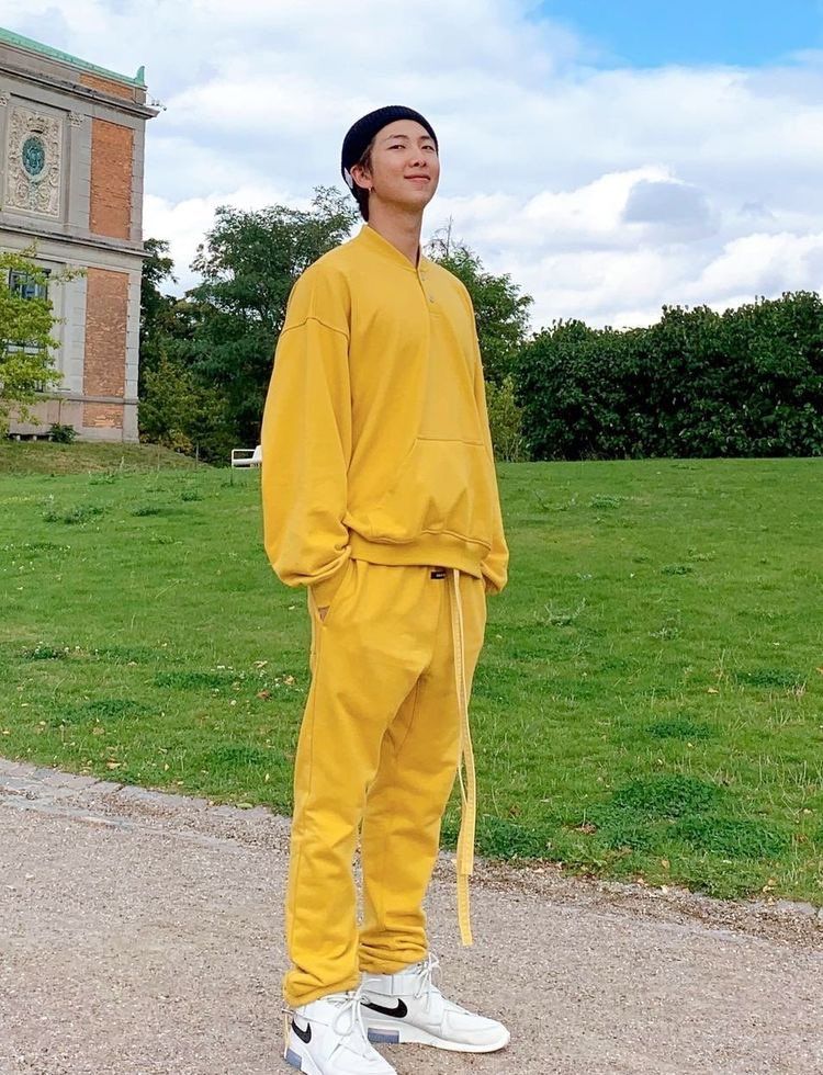 I swear this colour is perfect on him  @BTS_twt  #BTS    #BTS_Butter    #BTSARMY  