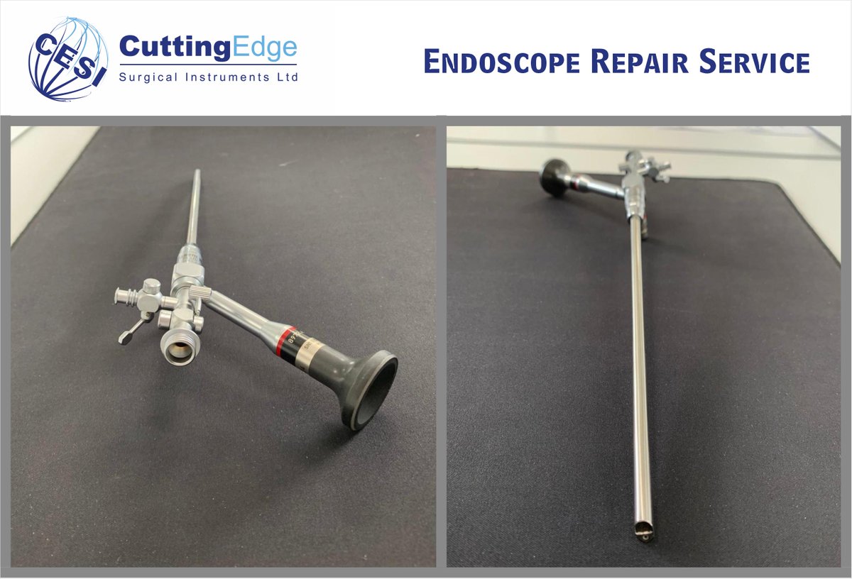 CuttingEdgeSurg's tweet photo. To find out why we are quickly becoming the first choice for Endoscope Repairs in many hospitals around the UK please contact us and we'll explain what makes us so different.
Cutting Edge Surgical Instruments Ltd
01992 558222
https://t.co/M4PcmGi77X
info@cuttingedgesurgical.co.uk https://t.co/if05tAPqEP