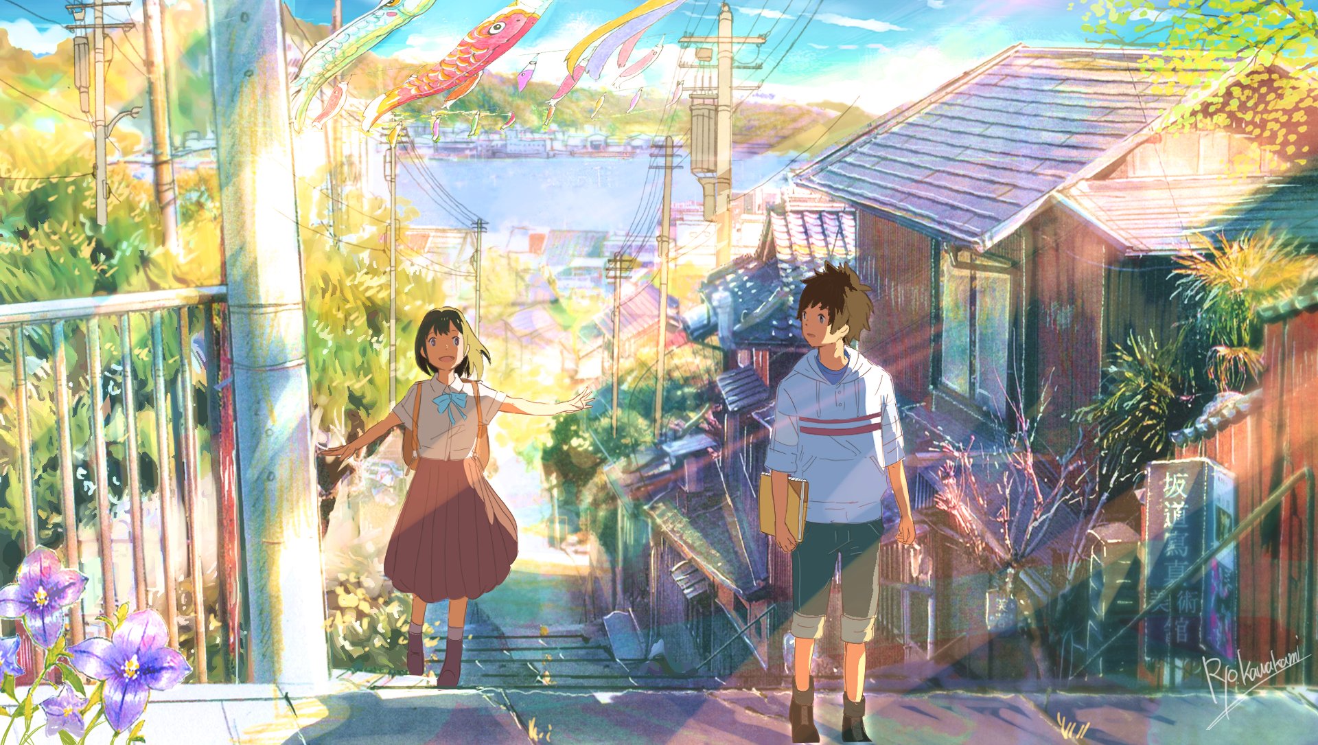 Twitter 上的 川上リョウ イラスト 恋のぼりし 風の夢 T Co Gy0tombf0h Twitter