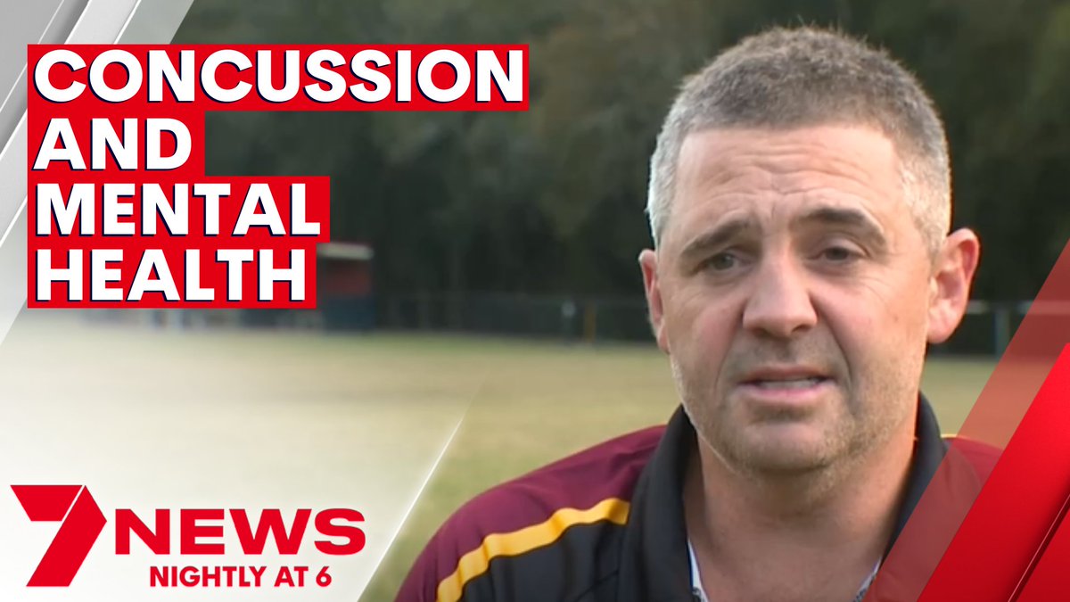 The concussion debate has taken another serious turn with a new study linking mental health concerns in children with head knocks suffered while playing sport. youtu.be/5XNnHog2zgs 7NEWS at 6pm. #Concussion #7NEWS