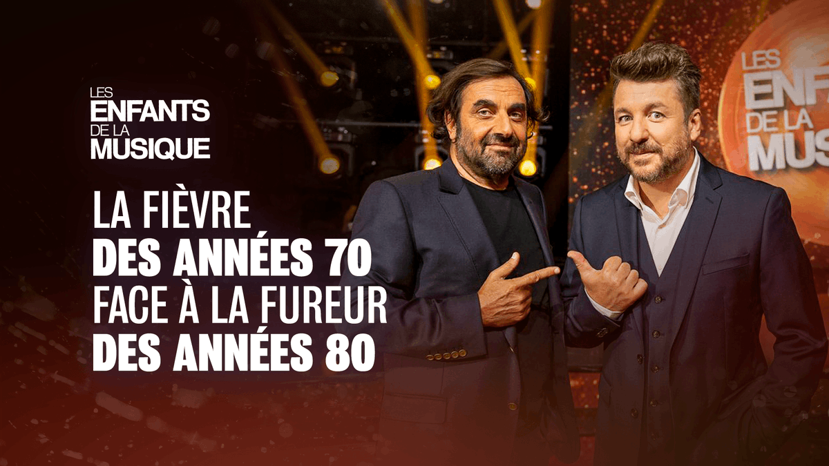 AnciencompteF3's tweet photo. 😍🎤 Vous êtes plutôt années 70 ou années 80 ?
Retrouvez @BrunoGUILLONOff et @andremanou dans « Les enfants de la musique », ce soir à 21.05 !
#LEDLM https://t.co/nyBbMUPDY1