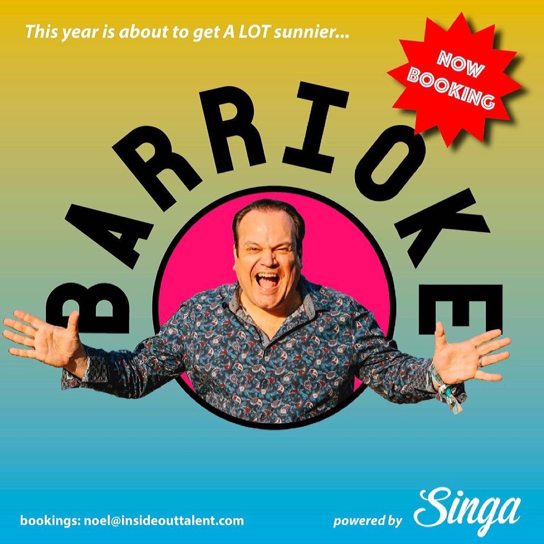 With summer comes sunshine, with Shaun Williamson comes BARRIOKE! 

Star of Eastenders, Extras, Life’s Too Short and his more recent viral video fame, Shaun has now taken to the stage to sing for and with YOU! 

Booking: noel@insideouttalent.com

#barrioke #shaunwilliamson #barry