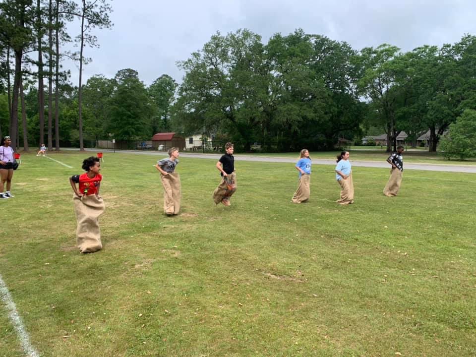 On your mark, get set, GO 🎉 FIELD DAY <a href="/SaralandElem/">Saraland Elementary School</a> can be described in one powerful word FUN 🎉 #GoSpartans