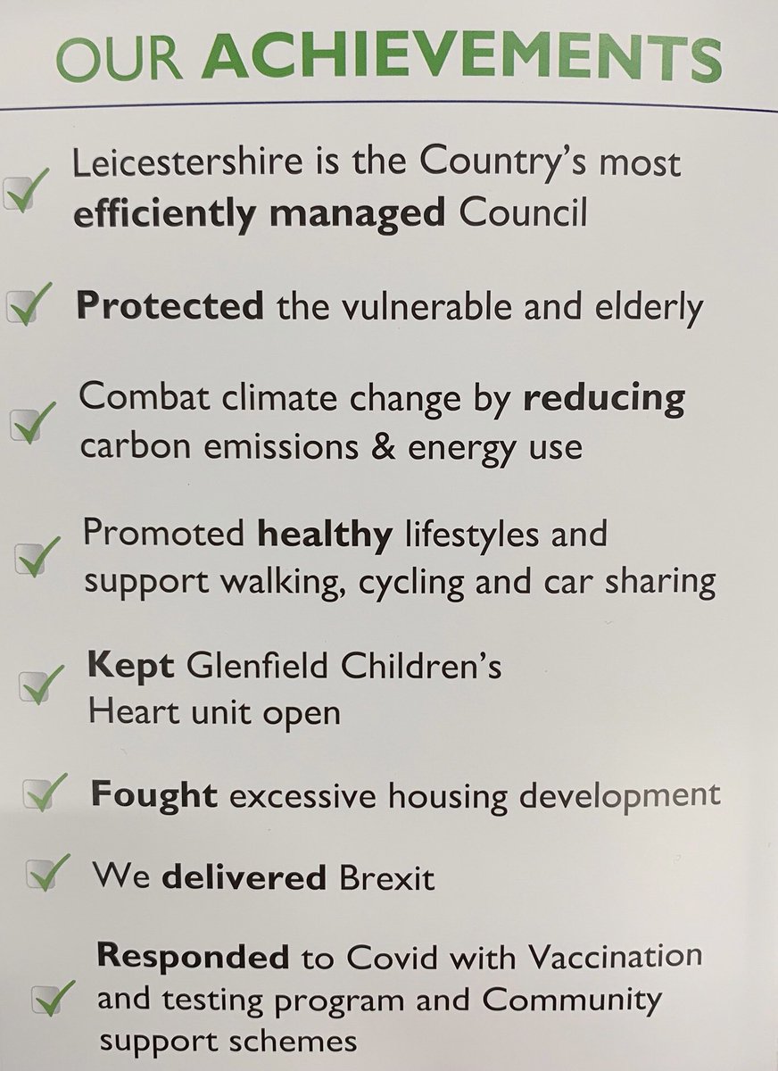 Proud of what we have done over the last four years. Conservatives deliver.