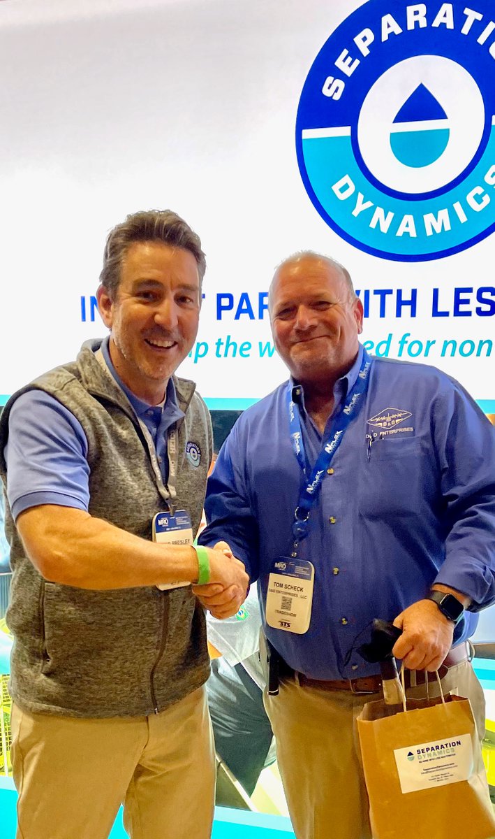 SepDynamics's tweet image. Congratulations to Tom Scheck from D&amp;amp;D Entrprises!  Another winner of a bottle of fine Kentucky bourbon at the MRO Americas Aviation Week trade show in Orlando!