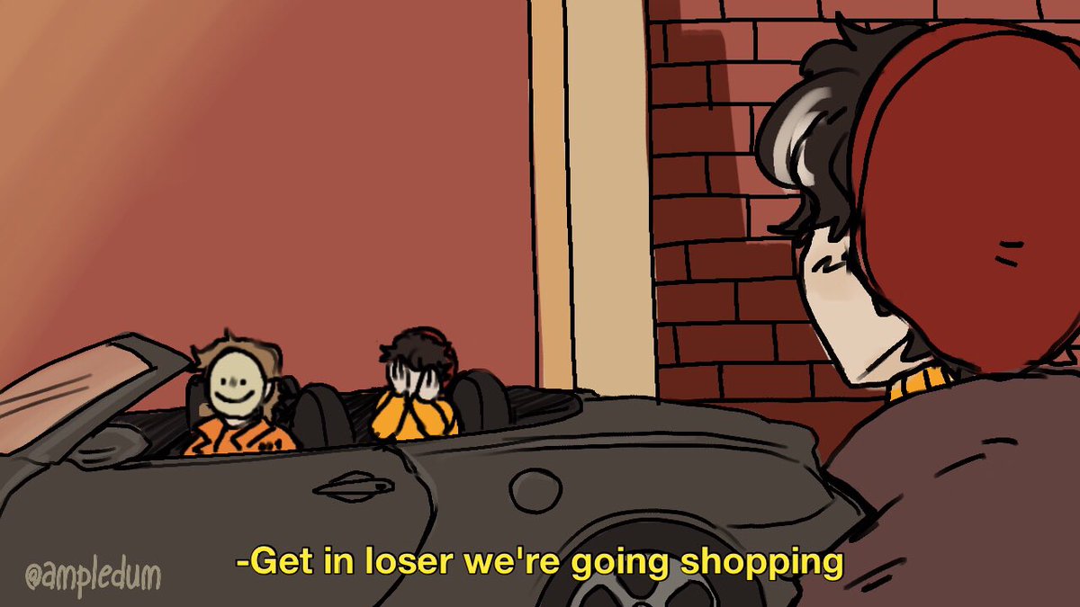 ampledum's tweet photo. mean girls my beloved 
[#wilbursootfanart #dreamfanart] https://t.co/De1VvB677w