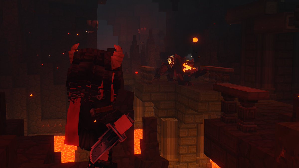 The Emberwulf embodies the destructive hunger of elemental fire… 🔥🗡️ #Hytale