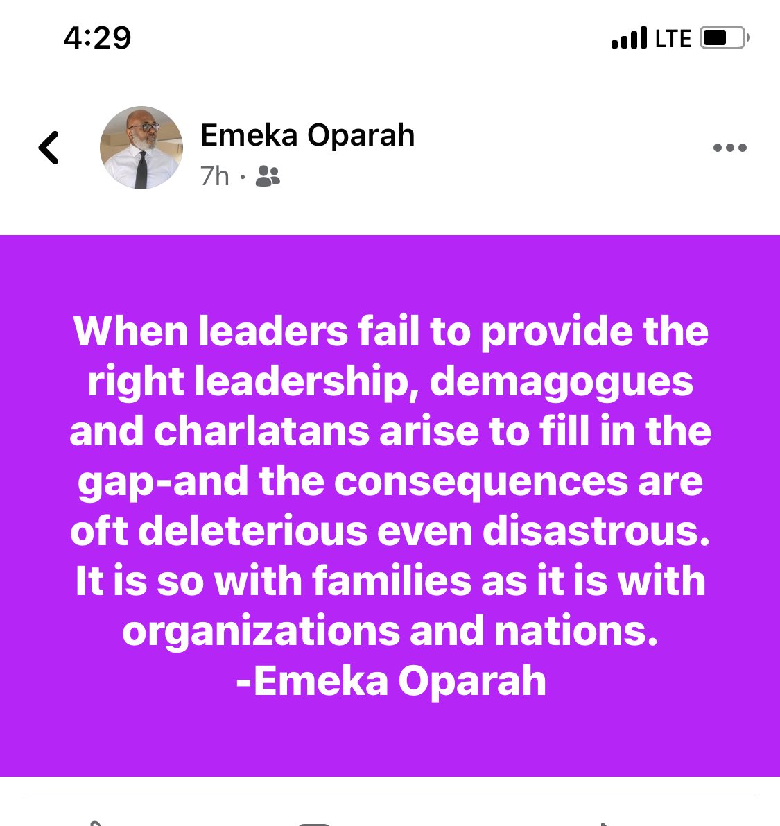 Nigerians need their leaders to come through for them, particularly NOW!!!