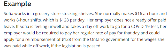 BrooksSignsLtd's tweet photo. @CFIB It appears that wages only are covered and that related payroll remittances are to be paid by the employer. https://t.co/qg3eVQe8PS