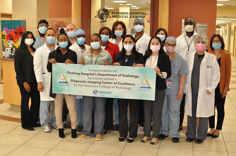 #FeelGoodFriday #Achievements  #TeamWork
Congratulations to our Radiology Dept. for being named a Diagnostic Imaging Center of Excellence  by the American College of Radiology! Our hospital is 1 of 2 hospitals in Queens to receive this prestigious honor and designation.