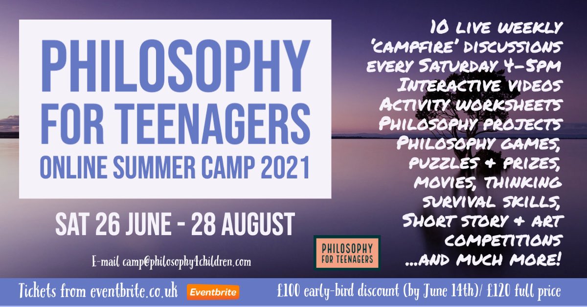Tickets available via Eventbrite : eventbrite.co.uk/e/philosophy-f…